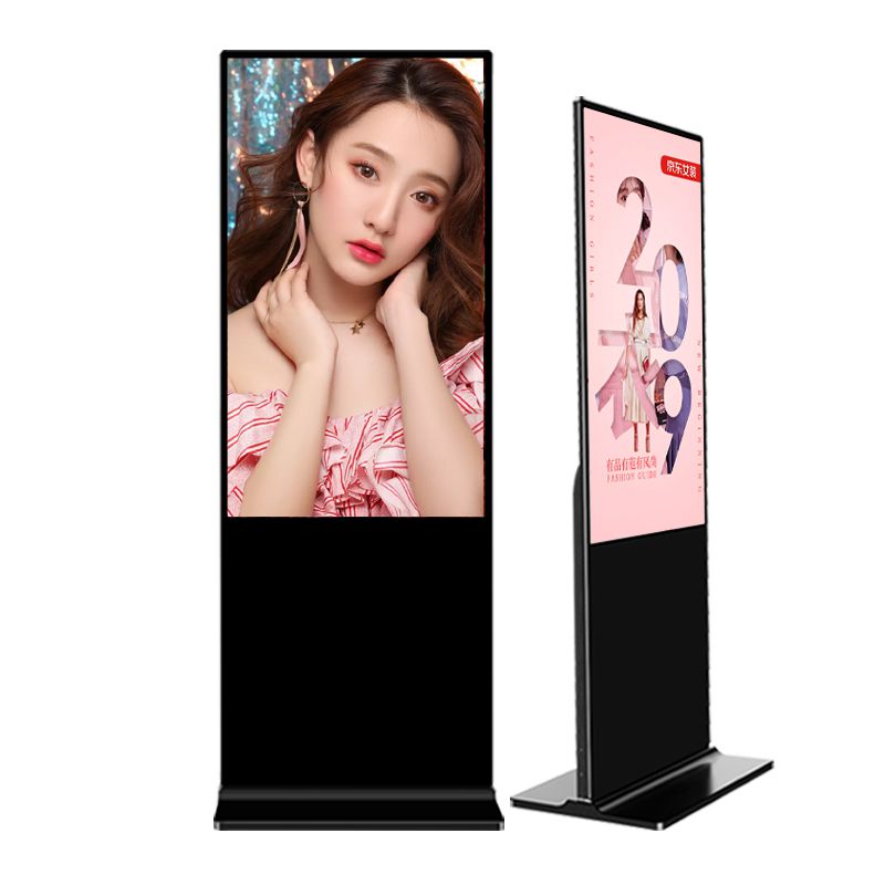 西英立式安卓版43寸液晶觸摸一體機(jī)觸摸高清多媒體播放屏