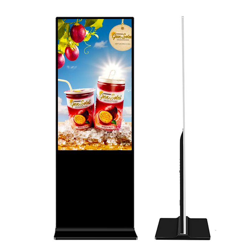 西英立式落地式49寸安卓觸摸屏一體機(jī)高清液晶落地式PC查詢