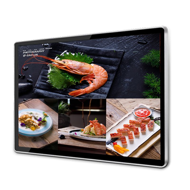 西英49寸安卓壁掛紅外觸摸超薄安卓網(wǎng)絡(luò)播放器落地式液晶顯示屏壁掛廣告機(jī)