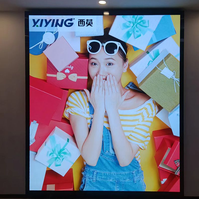 西英助力深圳某單位P1.86直播全彩大屏展示項(xiàng)目