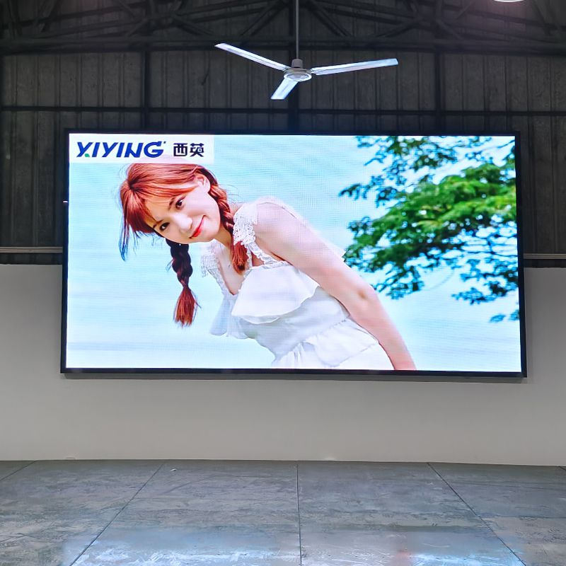 西英助力福建漳州某單位P4全彩LED顯示屏項目