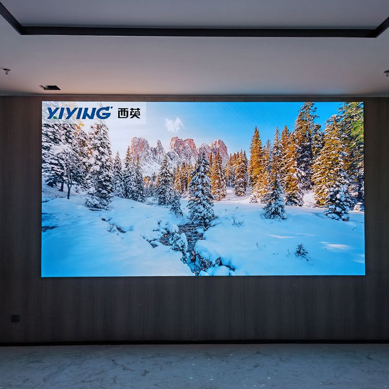 西英助力深圳中建海龍研究院室內(nèi)LED全彩屏項目