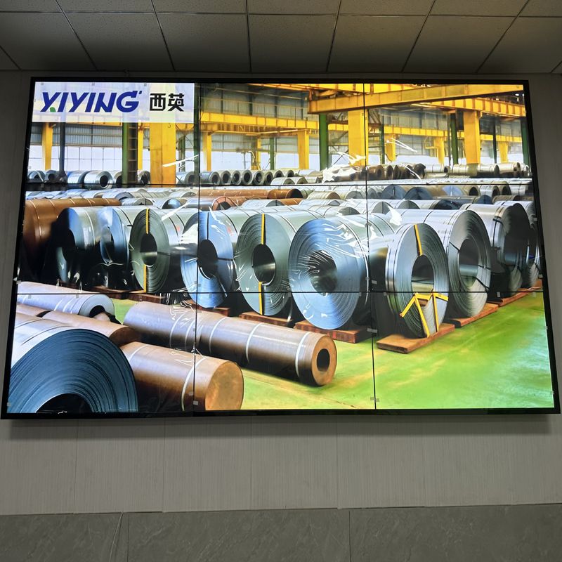 西英助力山西濟(jì)南某單位55英寸3X3液晶拼接屏項(xiàng)目