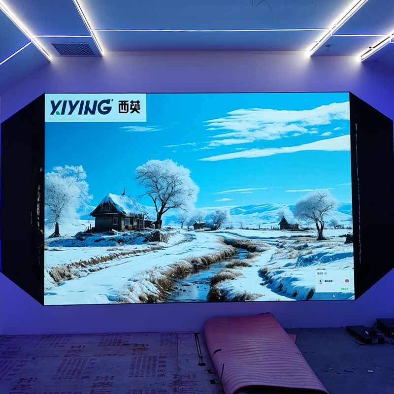 西英助力廣州某單位P1.86展廳大屏展示項目